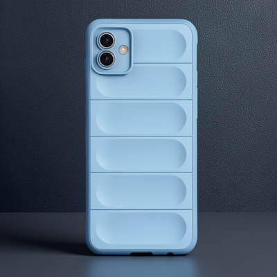 Samsung Galaxy A05 Kılıf Optimum Silikon - Sky Blue