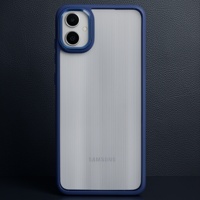 Samsung Galaxy A05 Kılıf Power Silikon - Lacivert