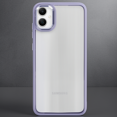 Samsung Galaxy A05 Kılıf Power Silikon - Lila