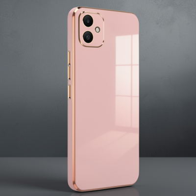 Samsung Galaxy A05 Kılıf Volet Silikon - Pembe