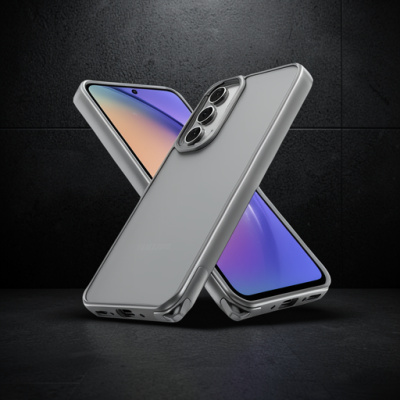 Samsung Galaxy A05s Kılıf Elegant Kapak - Titan Gri