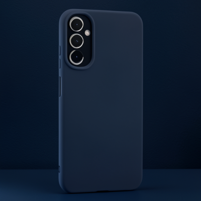 Samsung Galaxy A05s Kılıf First Silikon - Lacivert