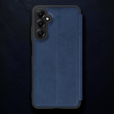 Samsung Galaxy A05s Kılıf Flip Cover - Lacivert