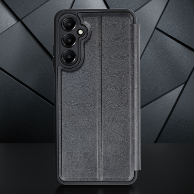 Samsung Galaxy A05s Kılıf Flip Cover - Siyah