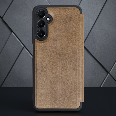 Samsung Galaxy A05s Kılıf Flip Cover - Taba