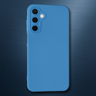 Samsung Galaxy A05s Kılıf Nano İçi Kadife Silikon - Mavi