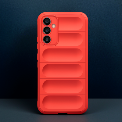 Samsung Galaxy A05s Kılıf Optimum Silikon - Kırmızı