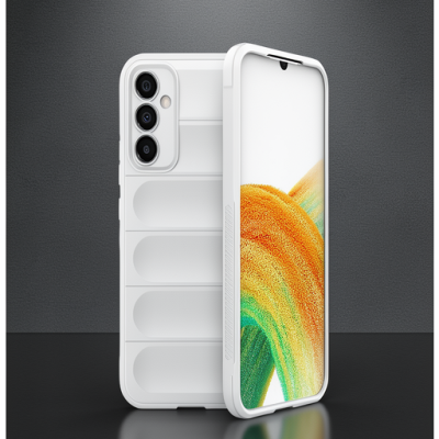 Samsung Galaxy A05s Kılıf Optimum Silikon - Krem