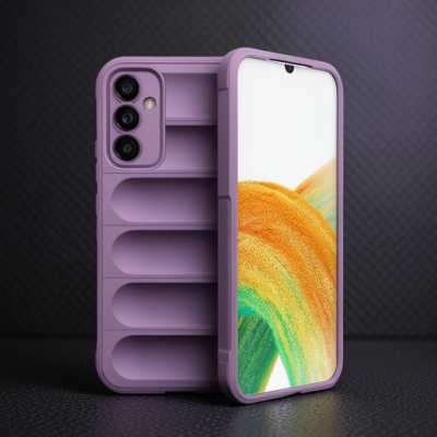 Samsung Galaxy A05s Kılıf Optimum Silikon - Mor
