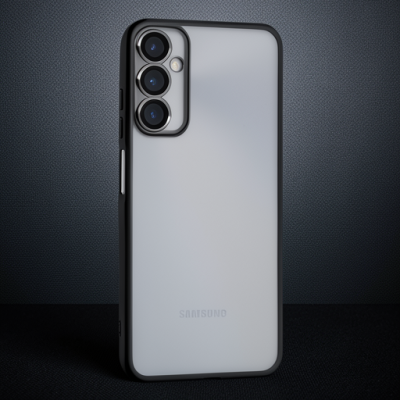 Samsung Galaxy A05s Kılıf Razer Lensli Silikon - Siyah