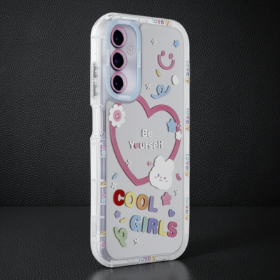 Samsung Galaxy A05s Kılıf Reflexion Desenli Kapak - Desen 1