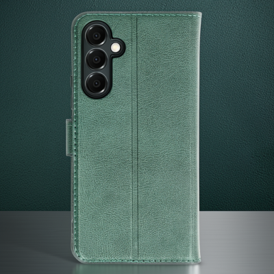 Samsung Galaxy A05s Kılıf Trend S Plus Kapaklı Kılıf - Yeşil
