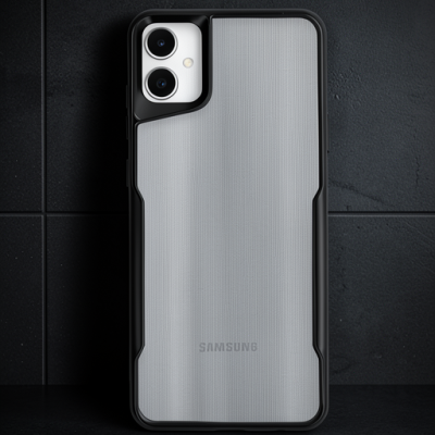 Samsung Galaxy A06 Kılıf Boyi Silikon Kapak - Siyah