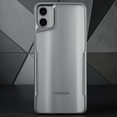 Samsung Galaxy A06 Kılıf Boyi Silikon Kapak - Titan Gri