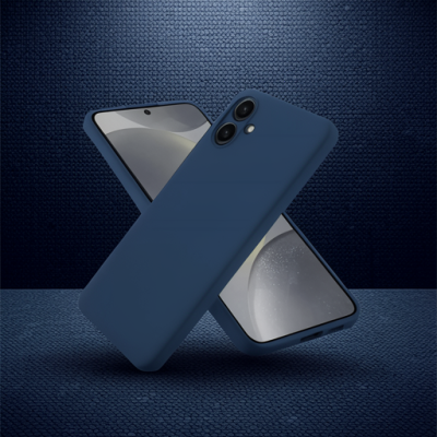 Samsung Galaxy A06 Kılıf First Silikon - Lacivert