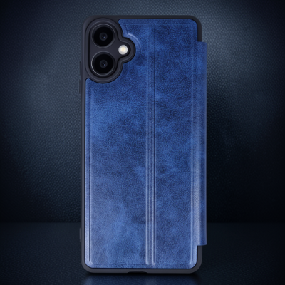 Samsung Galaxy A06 Kılıf Flip Cover - Lacivert