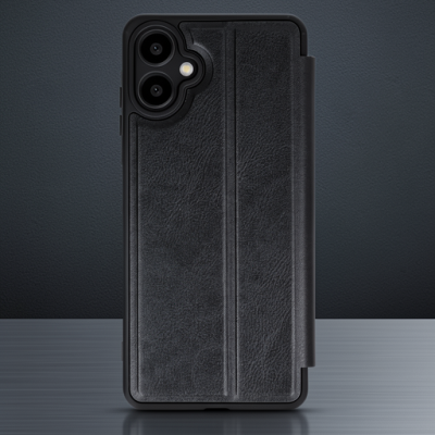 Samsung Galaxy A06 Kılıf Flip Cover - Siyah