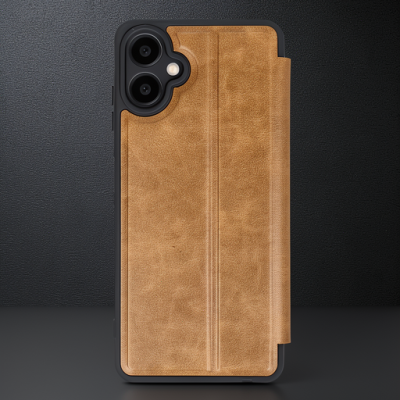 Samsung Galaxy A06 Kılıf Flip Cover - Taba