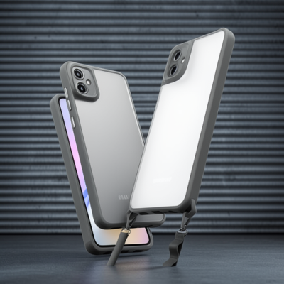 Samsung Galaxy A06 Kılıf Penta Silikon Kılıf - Titan Gri
