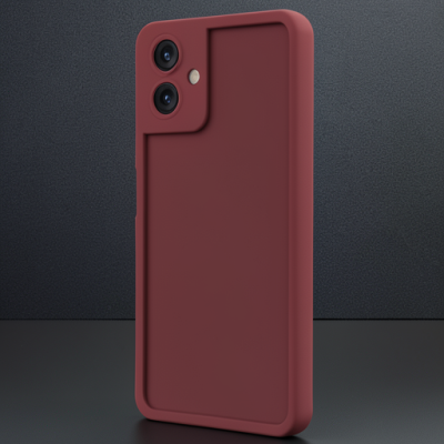 Samsung Galaxy A06 Kılıf Viera Silikon - Bordo