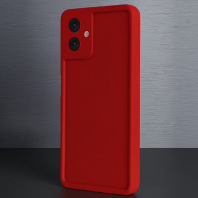 Samsung Galaxy A06 Kılıf Viera Silikon - Kırmızı