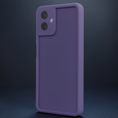 Samsung Galaxy A06 Kılıf Viera Silikon - Mürdüm