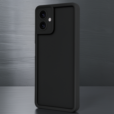Samsung Galaxy A06 Kılıf Viera Silikon - Siyah