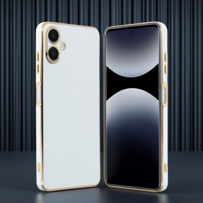 Samsung Galaxy A06 Kılıf Volet Silikon - Beyaz