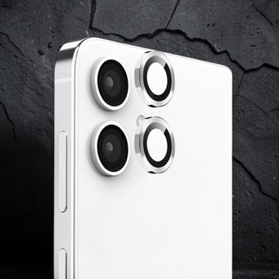 Samsung Galaxy A06 Raze Metal Kamera Lens - Gümüş