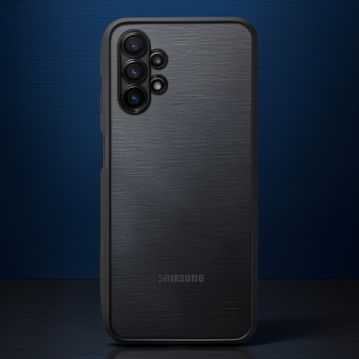 Samsung Galaxy A13 4g Kılıf Razer Lensli Silikon - Siyah
