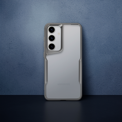 Samsung Galaxy A14 4g Kılıf Boyi Silikon Kapak - Titan Gri