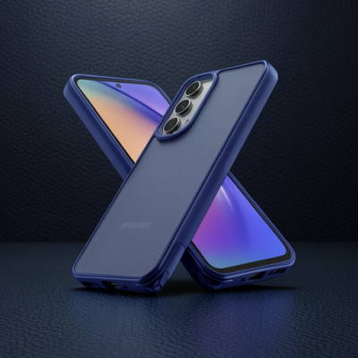 Samsung Galaxy A14 4g Kılıf Elegant Kapak - Lacivert