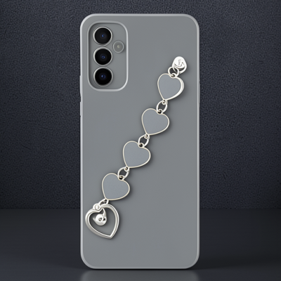 Samsung Galaxy A14 4g Kılıf Esila Silikon - Gri