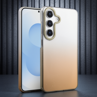 Samsung Galaxy A15 4g Glossy Kapak - Çöl Titanyum