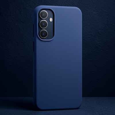 Samsung Galaxy A15 4g Kılıf First Silikon - Lacivert
