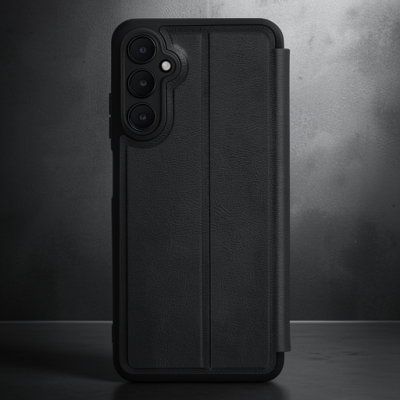 Samsung Galaxy A15 4g Kılıf Flip Cover - Siyah