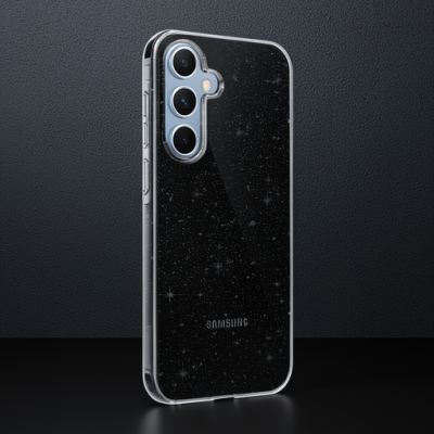 Samsung Galaxy A15 4g Kılıf Glow Kapak - Siyah