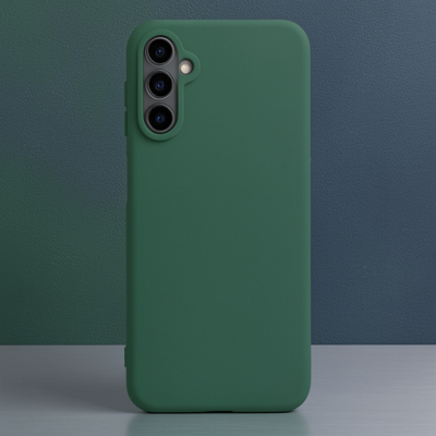 Samsung Galaxy A15 4g Kılıf Montreal Silikon Kapak - Yeşil