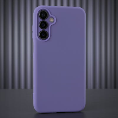 Samsung Galaxy A15 4g Kılıf Nano İçi Kadife Silikon - Mor