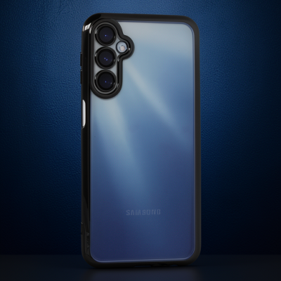 Samsung Galaxy A15 4g Kılıf Razer Lensli Silikon - Siyah