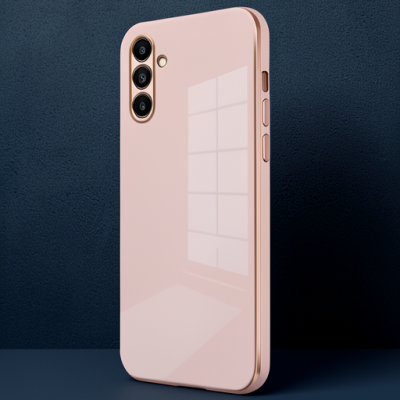 Samsung Galaxy A15 4g Kılıf Volet Silikon - Pembe