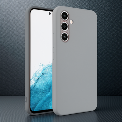 Samsung Galaxy A16 5g Kılıf First Silikon - Gri