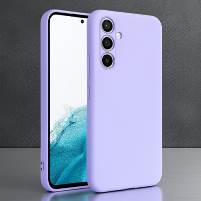 Samsung Galaxy A16 5g Kılıf First Silikon - Lila