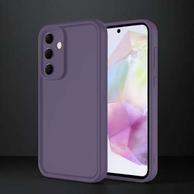 Samsung Galaxy A16 5g Kılıf Viera Silikon - Mürdüm