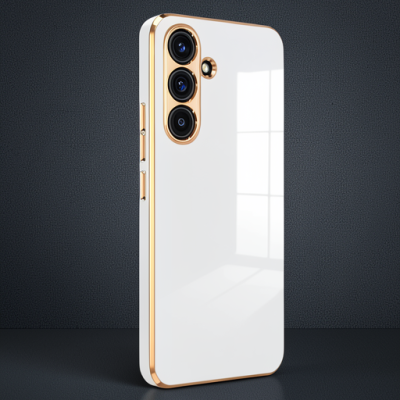Samsung Galaxy A16 5g Kılıf Volet Silikon - Beyaz