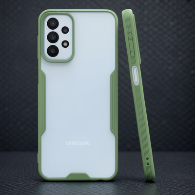 Samsung Galaxy A23 4g Kılıf Platin Silikon - Yeşil