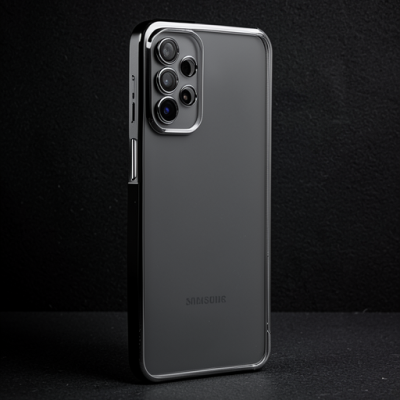 Samsung Galaxy A23 4g Kılıf Razer Lensli Silikon - Siyah