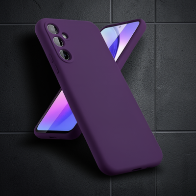 Samsung Galaxy A24 4g Kılıf First Silikon - Mor