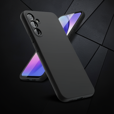 Samsung Galaxy A24 4g Kılıf First Silikon - Siyah