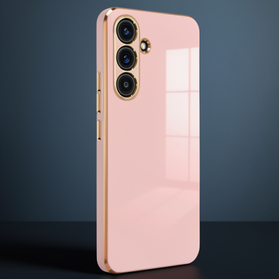 Samsung Galaxy A24 4g Kılıf Volet Silikon - Pembe